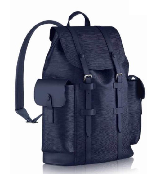 Brand Backpack Blue